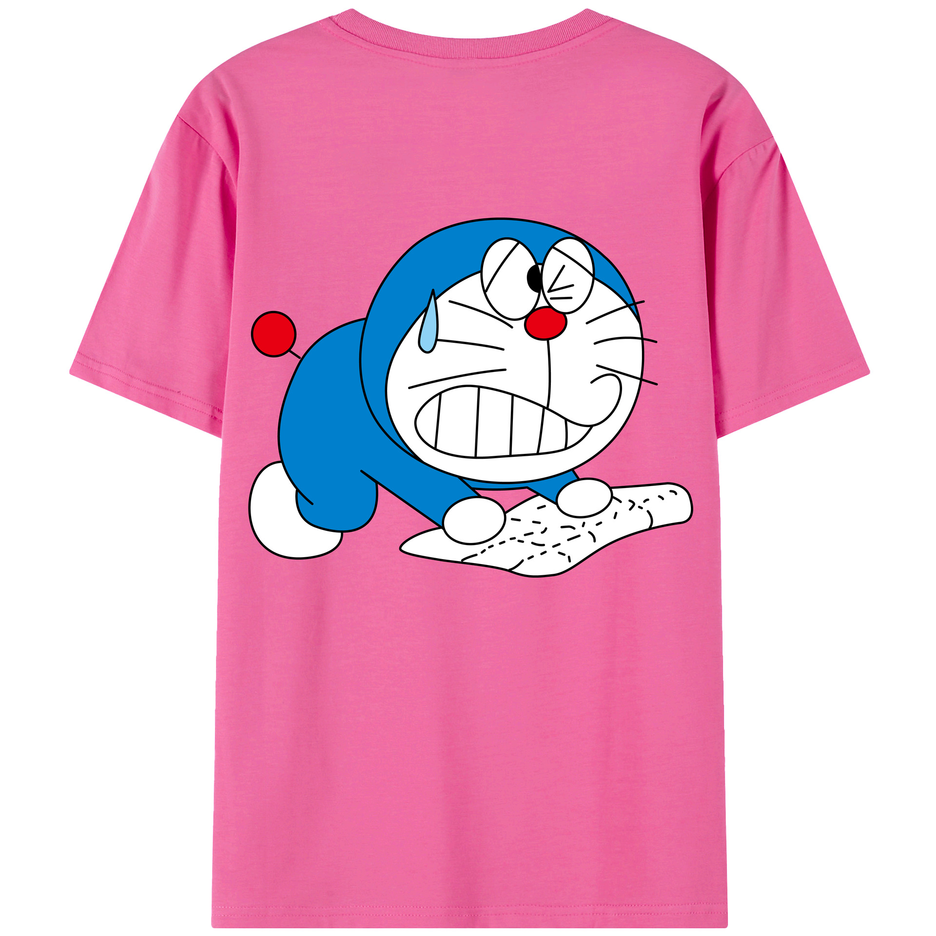 （画像用） ドラえもん Doraemon レディース半袖Tシャツ(バックプリント)